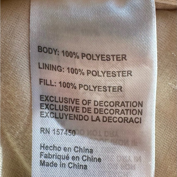 Quilted Half-Zip Pullover Sweatshirt - Cream - Picture 8 of 10